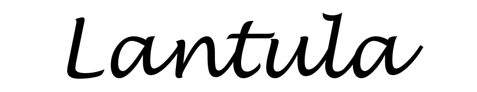 LANTULA Regular Font Download Free